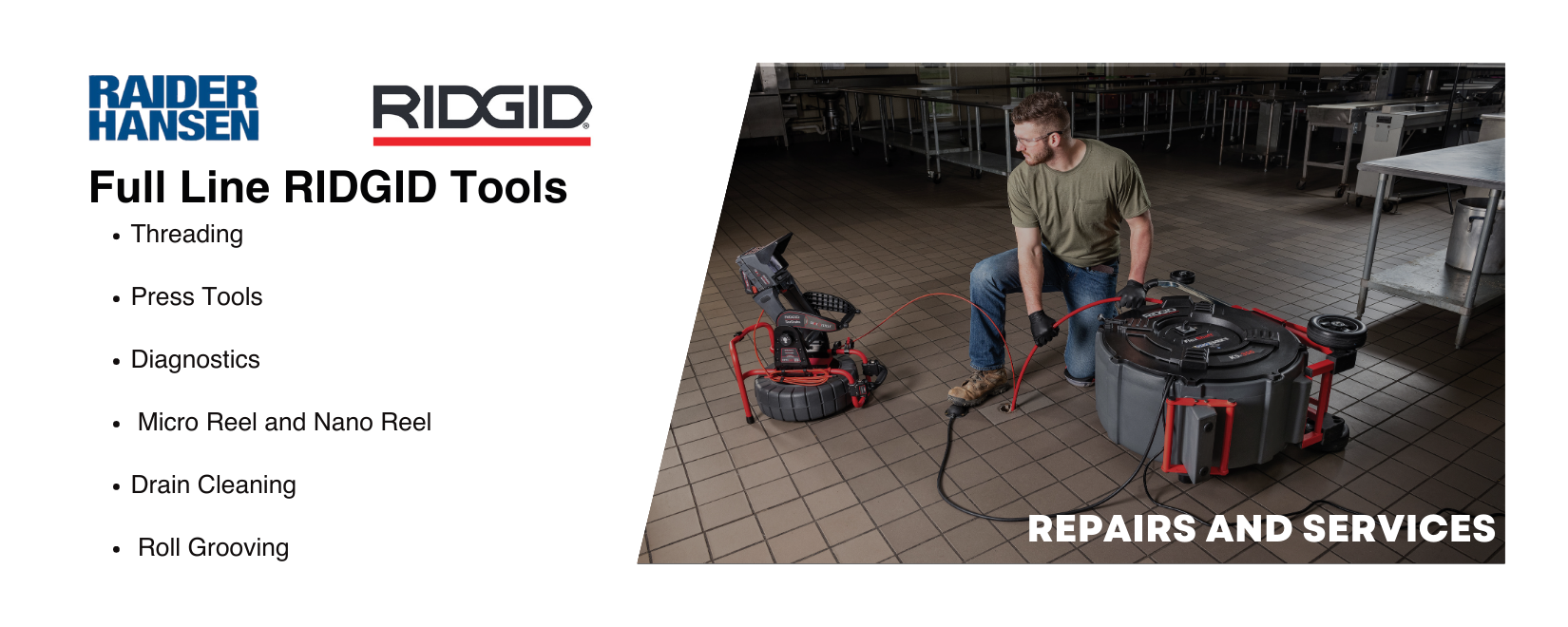 Repair RIDGID Tools