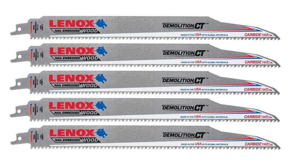 12&#34;x1&#34; 6TPI Demolition Carbide Tipped Nail Embedded Recip 5 pk<span class=' ItemWarning' style='display:block;'>Item is usually in stock, but we&#39;ll be in touch if there&#39;s a problem<br /></span>