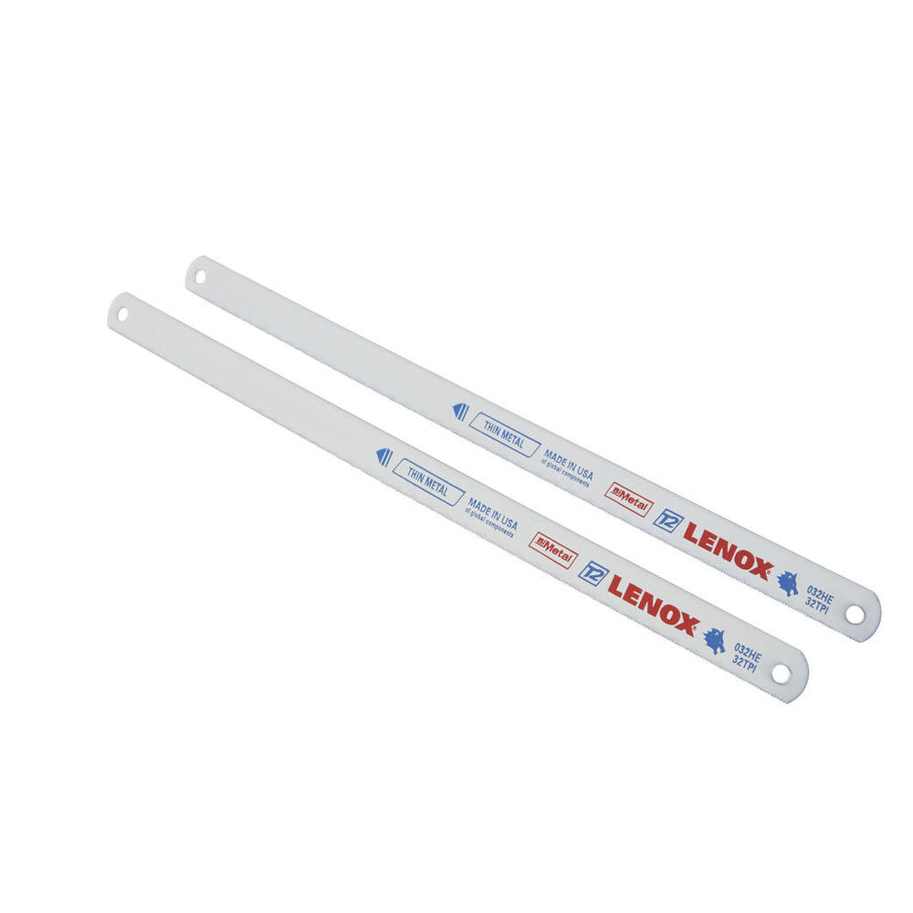 10&#34; 32TPI Thin Metal Hack Saw Blade 2PK<span class=' ItemWarning' style='display:block;'>Item is usually in stock, but we&#39;ll be in touch if there&#39;s a problem<br /></span>