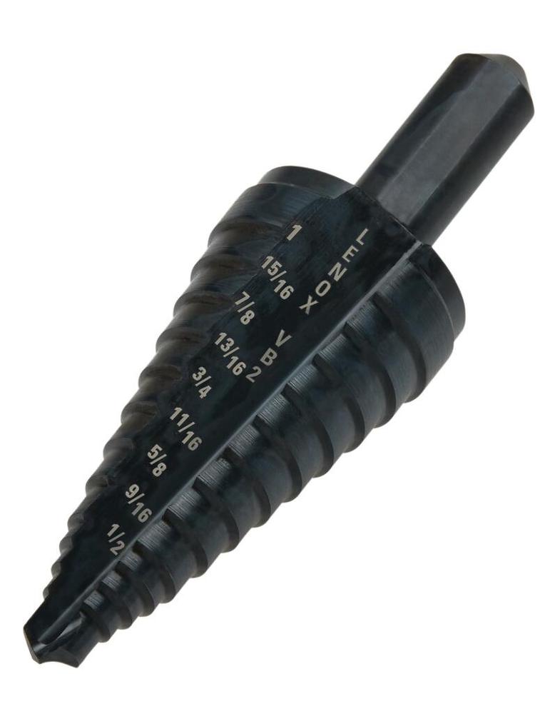 Vari-Bit Step Drilling #2-1/2&#34; 1&#34; 9 Sizes<span class=' ItemWarning' style='display:block;'>Item is usually in stock, but we&#39;ll be in touch if there&#39;s a problem<br /></span>