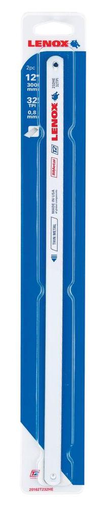 12&#34; 32TPI Thin Metal Hack Saw Blade 2PK<span class=' ItemWarning' style='display:block;'>Item is usually in stock, but we&#39;ll be in touch if there&#39;s a problem<br /></span>
