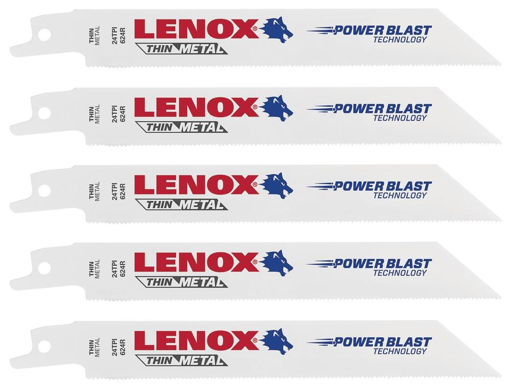 6&#34;x3/4&#34; 24TPI Bi-Metal Thin Metal Recip 5 pk<span class=' ItemWarning' style='display:block;'>Item is usually in stock, but we&#39;ll be in touch if there&#39;s a problem<br /></span>