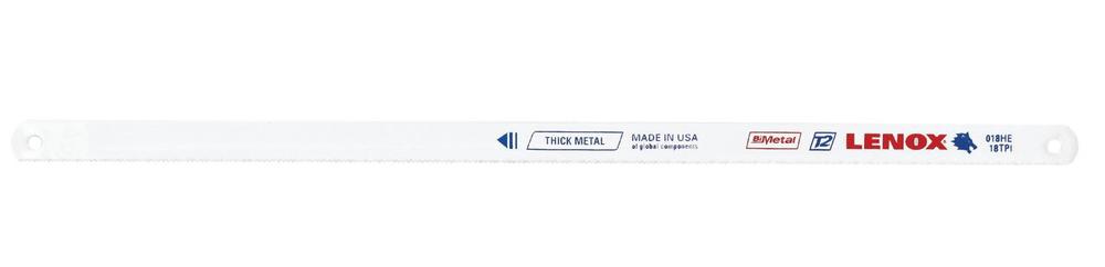10&#34; 18TPI Heavy Metal Hack Saw Blade 10PK<span class=' ItemWarning' style='display:block;'>Item is usually in stock, but we&#39;ll be in touch if there&#39;s a problem<br /></span>