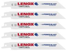 Lenox 20568624R - 6"x3/4" 24TPI Bi-Metal Thin Metal Recip 5 pk