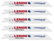 Lenox 20568624R - 6"x3/4" 24TPI Bi-Metal Thin Metal Recip 5 pk