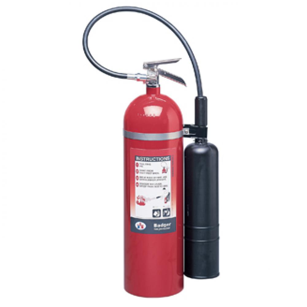 Badger Carbon Dioxide 15lb 10-B:C Fire Extinguisher<span class=' ItemWarning' style='display:block;'>Item is usually in stock, but we&#39;ll be in touch if there&#39;s a problem<br /></span>