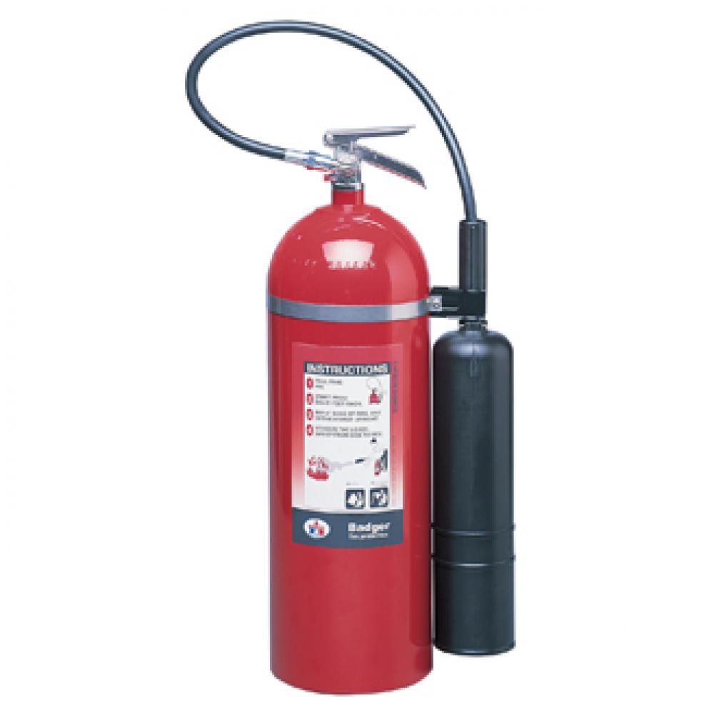 Badger Carbon Dioxide 20lb 10-B:C Fire Extinguisher<span class=' ItemWarning' style='display:block;'>Item is usually in stock, but we&#39;ll be in touch if there&#39;s a problem<br /></span>