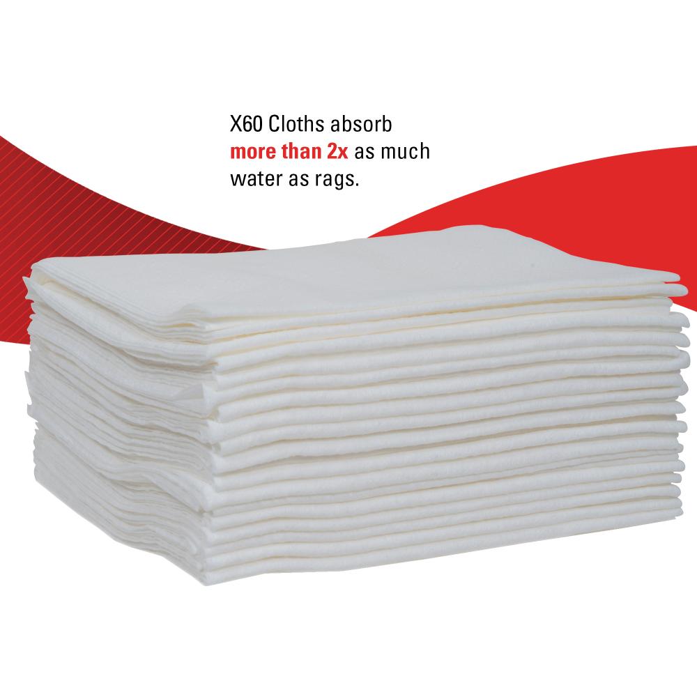 Wypall X60 Shower Towels (35010)<span class=' ItemWarning' style='display:block;'>Item is usually in stock, but we&#39;ll be in touch if there&#39;s a problem<br /></span>