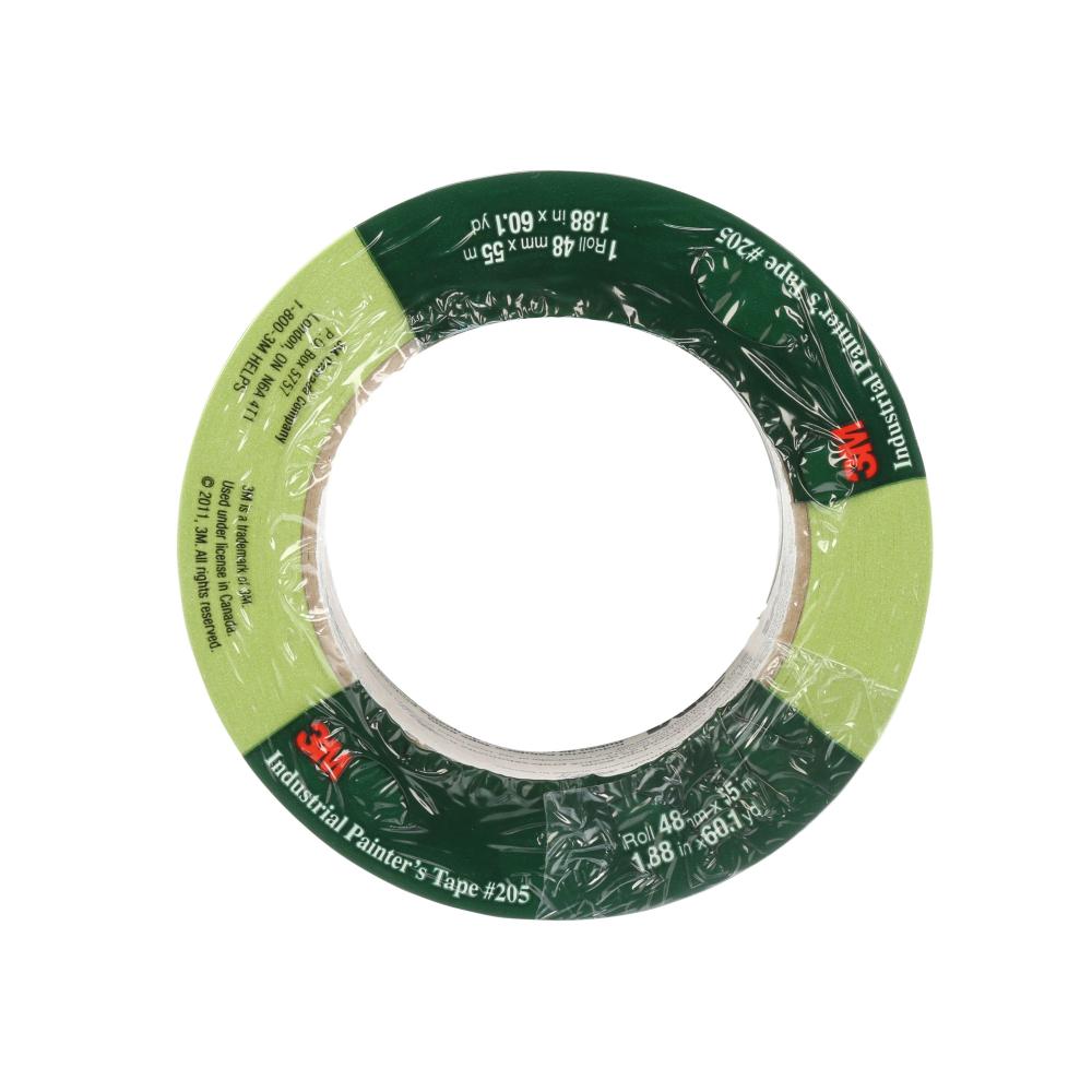 3M&trade; Industrial Painter&#39;s Tape, 205, green, 1.88 in x 60 yd (4.8 cm x 55 m)<span class=' ItemWarning' style='display:block;'>Item is usually in stock, but we&#39;ll be in touch if there&#39;s a problem<br /></span>