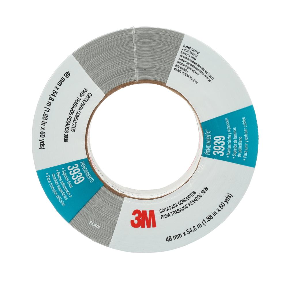 3M&trade; Heavy Duty Duct Tape, 3939, 1.88 in x 180 ft (48 mm x 55 m), silver<span class=' ItemWarning' style='display:block;'>Item is usually in stock, but we&#39;ll be in touch if there&#39;s a problem<br /></span>
