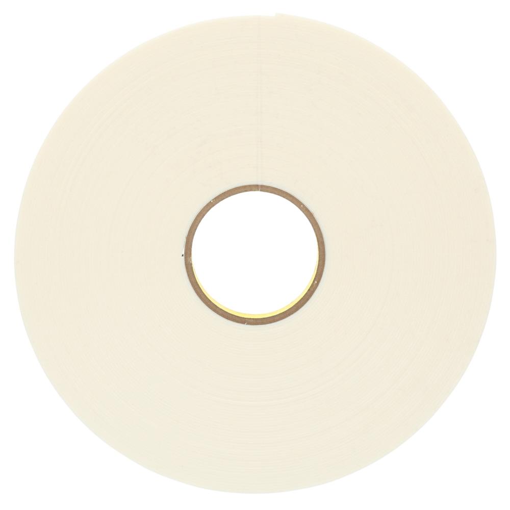 3M Double Coated Polyethylene Foam Tape, 4466, white, 1.0 in x 36.0 yd (2.5 cm x 32.9 m)<span class=' ItemWarning' style='display:block;'>Item is usually in stock, but we&#39;ll be in touch if there&#39;s a problem<br /></span>