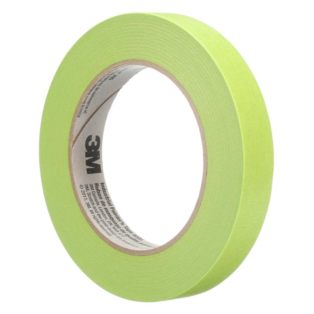 3M Industrial Painter&#39;s Tape, 205, green, 5 mil (0.18 mm), 0.71 in x 60 yd (18 mm x 55 m)<span class=' ItemWarning' style='display:block;'>Item is usually in stock, but we&#39;ll be in touch if there&#39;s a problem<br /></span>