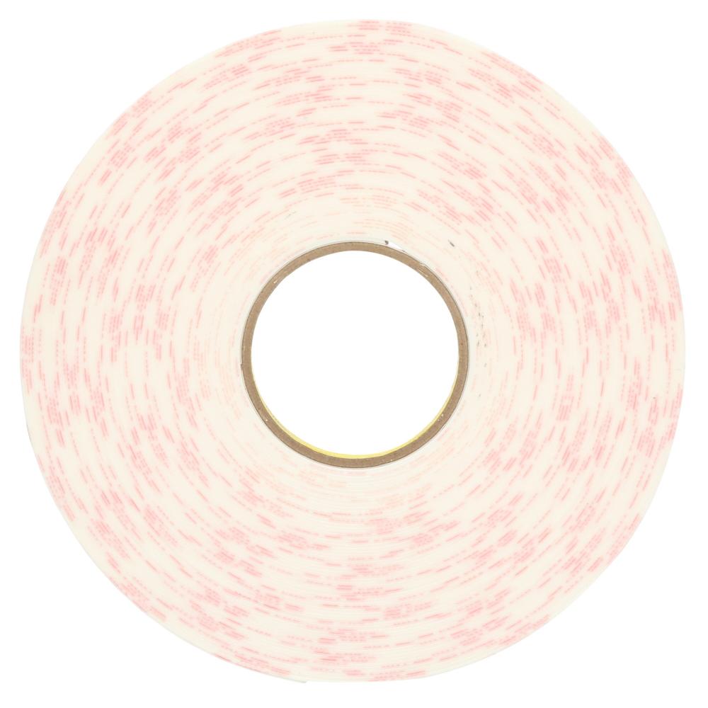 3M VHB Tape, 4952, white, 1.0 in x 36.0 yd x 45.0 mil (2.5 cm x 32.9 m x 1.1 mm)<span class=' ItemWarning' style='display:block;'>Item is usually in stock, but we&#39;ll be in touch if there&#39;s a problem<br /></span>