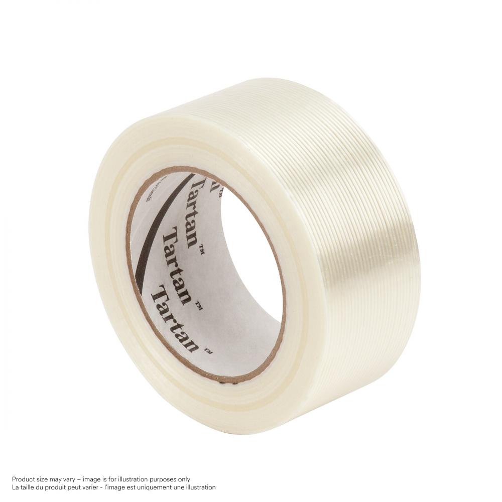 3M Tartan Filament Tape, 8934, clear, 0.47 in x 60.14 yd (12 mm x 55 m)<span class=' ItemWarning' style='display:block;'>Item is usually in stock, but we&#39;ll be in touch if there&#39;s a problem<br /></span>