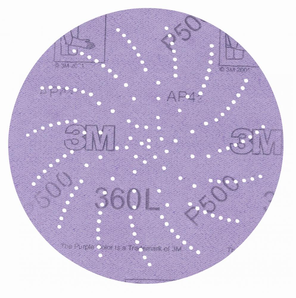 3M&trade; Hookit&trade; Clean Sanding Disc 360L, 20801, 6 in P320, 100 per inner 500 per case<span class=' ItemWarning' style='display:block;'>Item is usually in stock, but we&#39;ll be in touch if there&#39;s a problem<br /></span>
