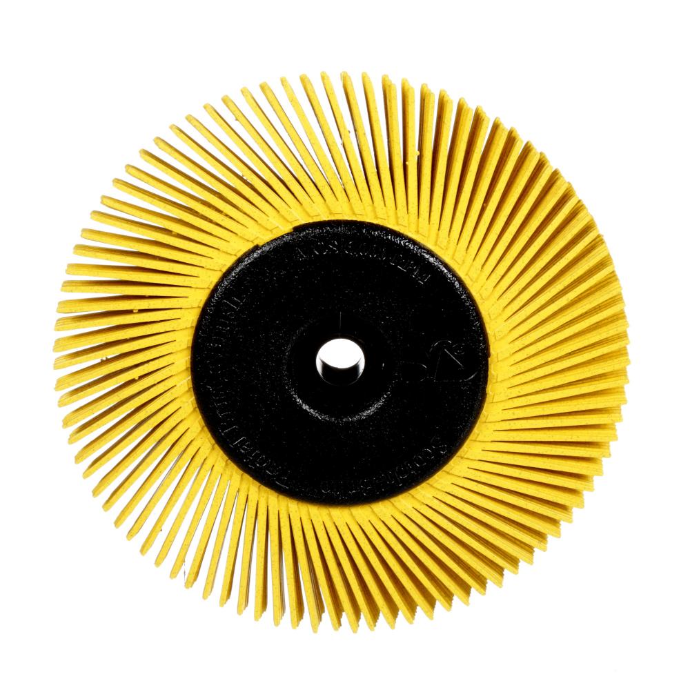 Scotch-Brite Radial Bristle Brush, BB-ZB, 6 in x 1/2 in x 1 in, with adapter<span class=' ItemWarning' style='display:block;'>Item is usually in stock, but we&#39;ll be in touch if there&#39;s a problem<br /></span>
