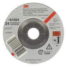 3M 61054 - 3M Depressed Centre Wheel, 5 in x 1/4 in x 7/8 in, type 27, grade 24