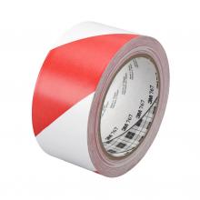 3M T767-2 - 3M Hazard Warning Tape 767, red/white, 2.0 in x 36.0 yd x 5.0 mil (5.1 cm x 32.9 m x 0.13 mm)