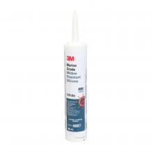 3M 08027 - 3M Marine Grade Silicone Sealant, PN08027, white, 0.1 gal (378.54 mL)