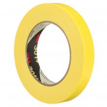 3M T301+18X55 - 3M Performance Masking Tape, 301+, yellow, 6.3 mil (0.16 mm), 0.71 in x 60 yd (18 mm x 55 m)