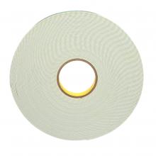 3M T4026-1 - 3M Double Coated Urethane Foam Tape, 4026, off-white, 1.0 in x 36.0 yd (2.5 cm x 32.9 m)