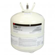 3M 77-LRG-CLR - 3M Super 77 Multipurpose Spray Adhesive, 29.3 lbs (8.8 kg)