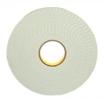 3M T4026-3/4 - 3M Double Coated Urethane Foam Tape, 4026, off-white, 0.8 in x 36.0 yd (1.9 cm x 32.9 m)