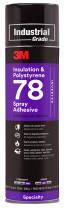 3M 78-24OZ-IND-INV - 3M™ Polystyrene Foam Insulation 78 Spray Adhesive Inverted, 78-24OZ-IND-INV, 24 fl oz.