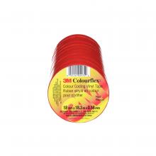 3M COLOURFLEX-RED - 3M™ Colourflex™ Tape, red, 7 mil, 3/4 in x 60 ft (2 cm x 18.3 m)