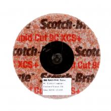 3M 7000028561 - Scotch-Brite Roloc Rapid Cut Unitized Wheel, RC-UR, XCS+, 3 in x NH (7.62 cm x NH)