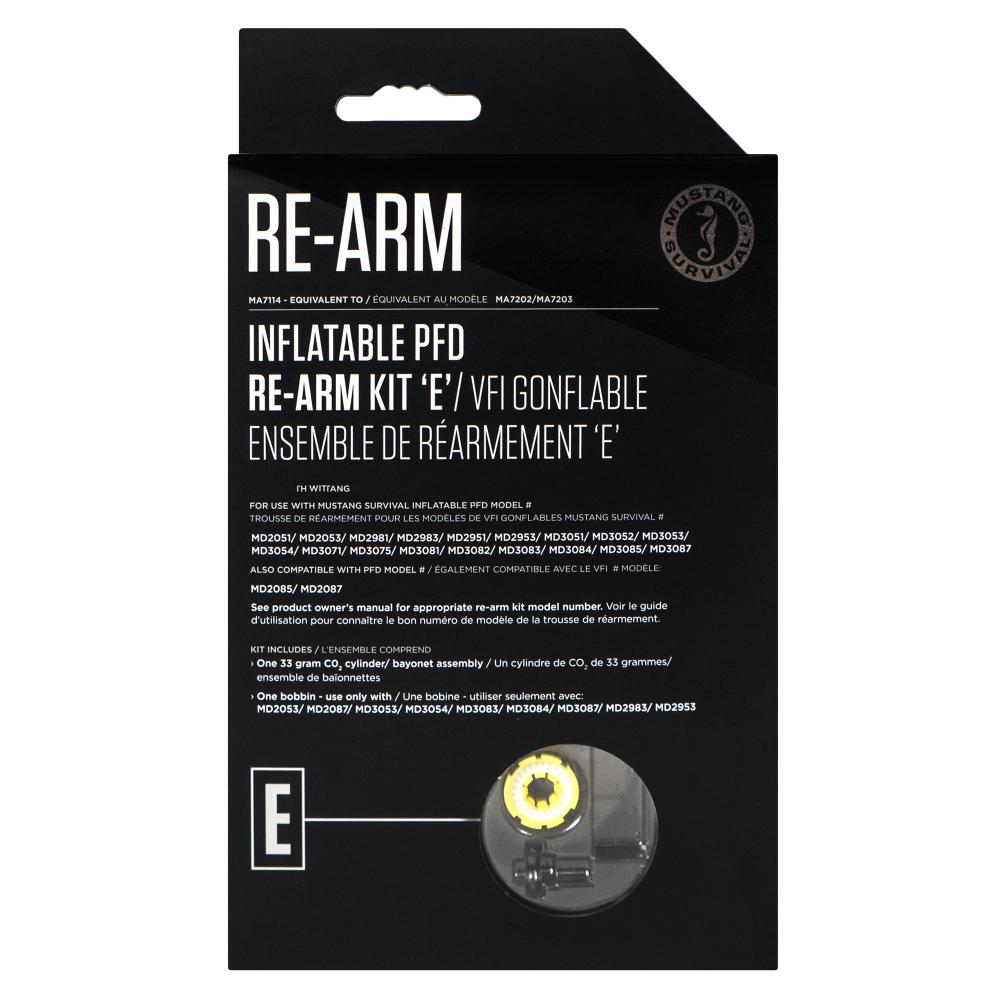 Re-arm Kit E - 33g Auto/Manual (with Bayonet)<span class=' ItemWarning' style='display:block;'>Item is usually in stock, but we&#39;ll be in touch if there&#39;s a problem<br /></span>