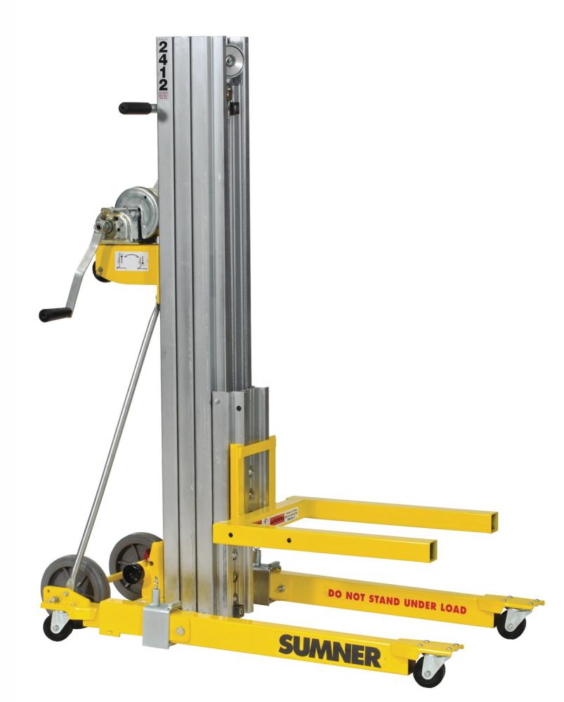 2412 Contractor Lift (12â€™/400lbs.)<span class=' ItemWarning' style='display:block;'>Item is usually in stock, but we&#39;ll be in touch if there&#39;s a problem<br /></span>