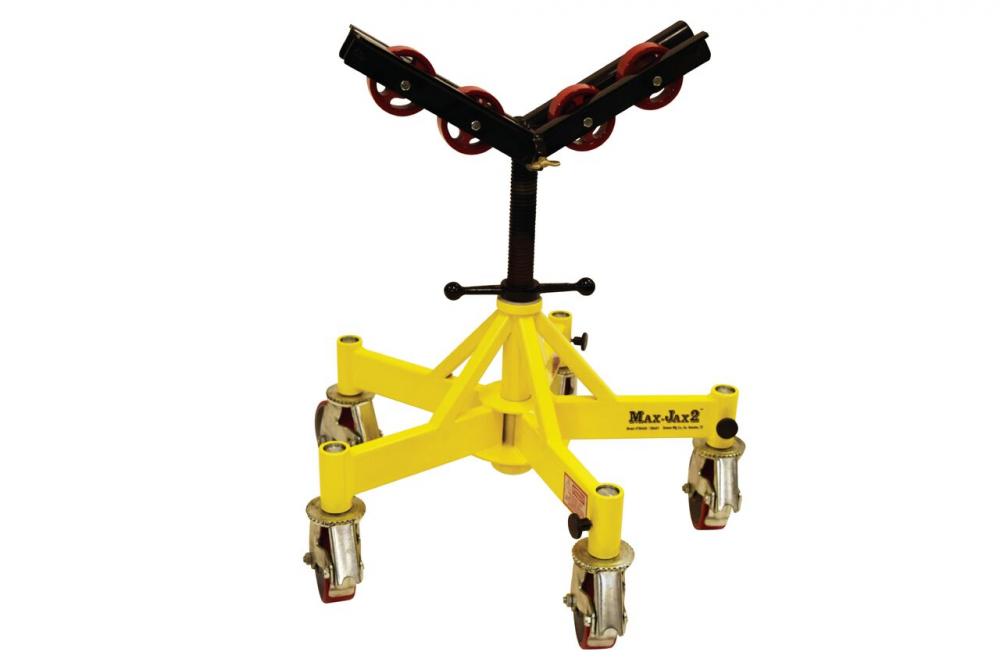Max Jax Kit 2 w/Large Vee & Rollers<span class=' ItemWarning' style='display:block;'>Item is usually in stock, but we&#39;ll be in touch if there&#39;s a problem<br /></span>