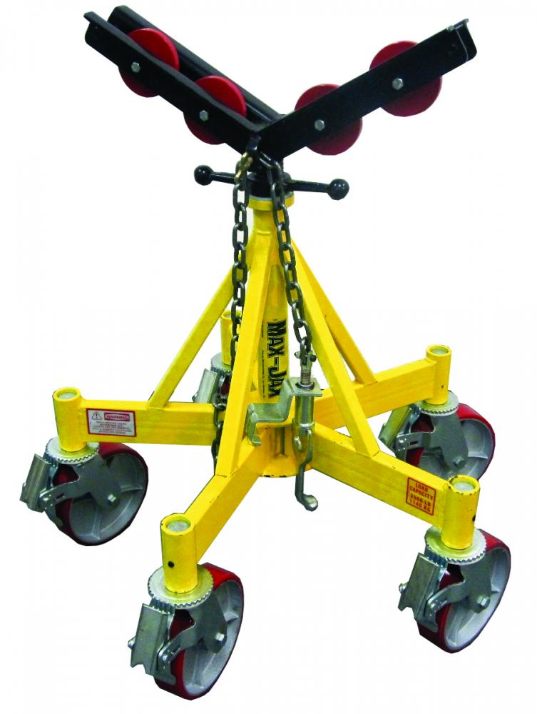 Max Jax Kit No. 1 - includes basic stand, roller head kit & casters<span class=' ItemWarning' style='display:block;'>Item is usually in stock, but we&#39;ll be in touch if there&#39;s a problem<br /></span>