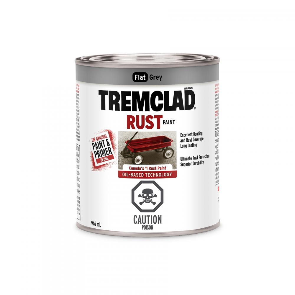 TRMCLD 2X946ML QT RUST PAINT FLAT GREY<span class=' ItemWarning' style='display:block;'>Item is usually in stock, but we&#39;ll be in touch if there&#39;s a problem<br /></span>
