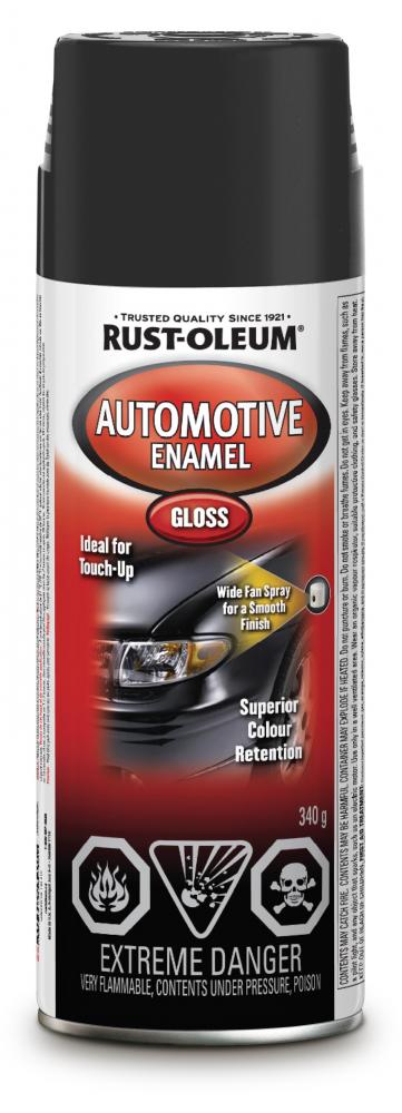 AUTORF 6X340G SSPR ENAMEL GLOSS BLACK<span class=' ItemWarning' style='display:block;'>Item is usually in stock, but we&#39;ll be in touch if there&#39;s a problem<br /></span>