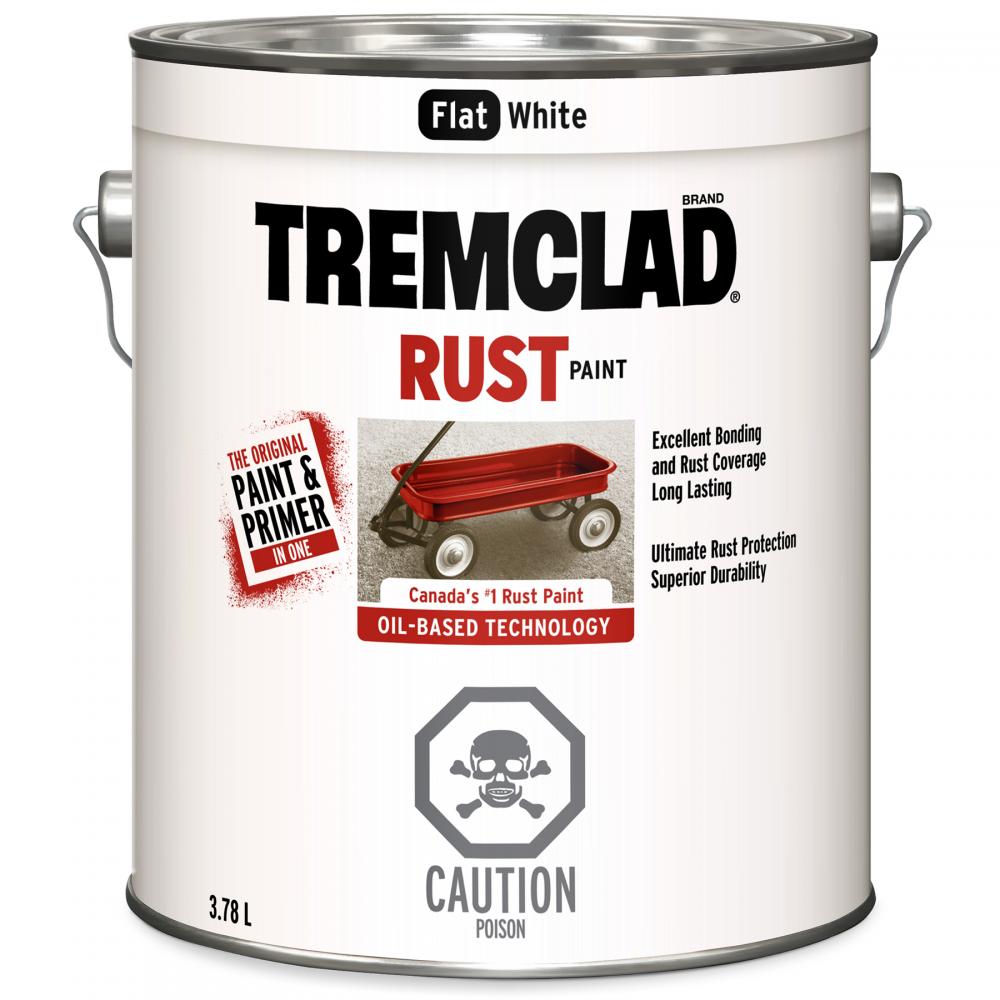 TRMCLD 2X3.78L 1-GL RUST PAINT FLT WHITE<span class=' ItemWarning' style='display:block;'>Item is usually in stock, but we&#39;ll be in touch if there&#39;s a problem<br /></span>