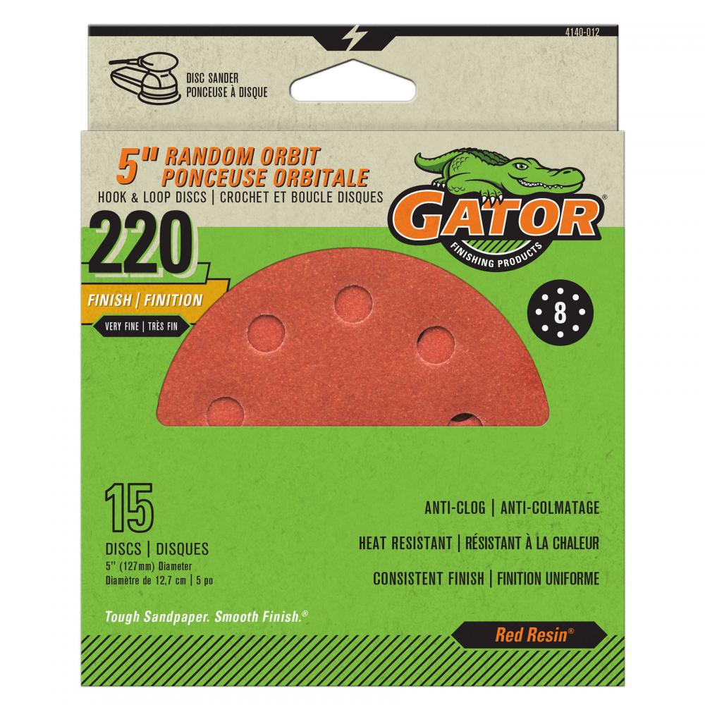 GATOR 5-INCH 8-HOLE T VERY FINE 15 PACK<span class=' ItemWarning' style='display:block;'>Item is usually in stock, but we&#39;ll be in touch if there&#39;s a problem<br /></span>