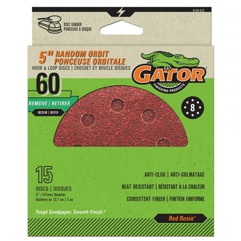 GATOR 5-INCH 8-HOLE GRIT MEDIUM 15 PACK<span class=' ItemWarning' style='display:block;'>Item is usually in stock, but we&#39;ll be in touch if there&#39;s a problem<br /></span>