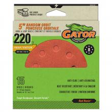 Rust-Oleum 4140012I - GATOR 5-INCH 8-HOLE T VERY FINE 15 PACK