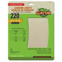 Rust-Oleum 4443012I - GTR 100X5PK 9X11 SANDING SHEETS 220