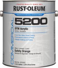 Rust-Oleum 5255402 - ACRYLC 1-GL 2PK 5200 SAFETY ORANGE