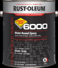 Rust-Oleum 6082408 - FLOOR 1-GL 2PK 6000 SILVER GRAY