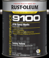 Rust-Oleum 9144402 - EPOXY 1-GL 2PK 9100 SAFETY YELLOW