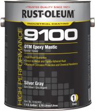 Rust-Oleum 9182402 - EPOXY 1-GL 2PK 9100 SILVER GRAY