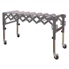 King Canada KRRS-109 - Extendable & flexible conveyor roller table