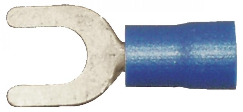 16-14 #6 PVC SPADE TERMINAL 100/PKG<span class=' ItemWarning' style='display:block;'>Item is usually in stock, but we&#39;ll be in touch if there&#39;s a problem<br /></span>