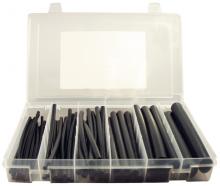 Quick Cable - RH 506390-001 - 50PC 6" BLACK HEAT SHRINK KIT