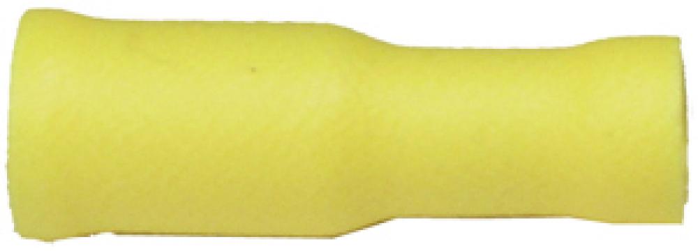 12-10GA .195 RECEPTACLE CONNECTOR - YELLOW<span class=' ItemWarning' style='display:block;'>Item is usually in stock, but we&#39;ll be in touch if there&#39;s a problem<br /></span>