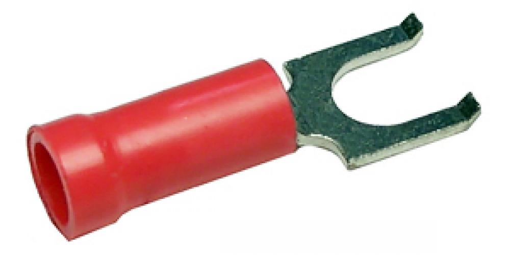 22-18GA #6 FLANGED SPADE CONNECTORS - RED<span class=' ItemWarning' style='display:block;'>Item is usually in stock, but we&#39;ll be in touch if there&#39;s a problem<br /></span>